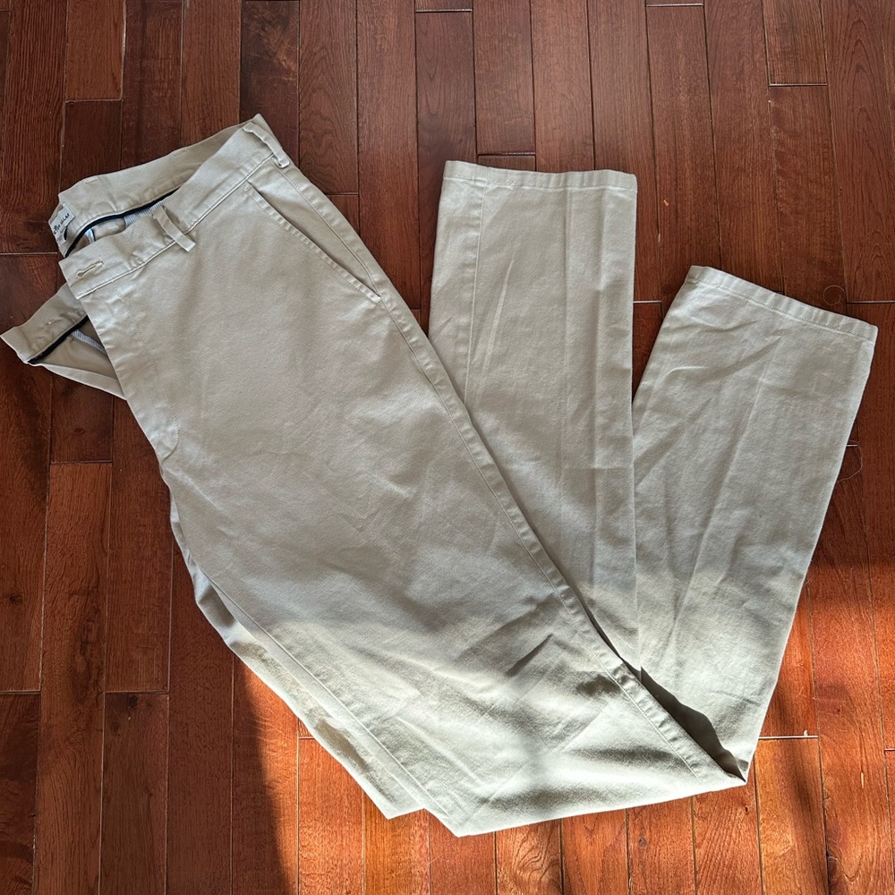 35x36 Peter Millar Light Khaki Chinos- slim fit